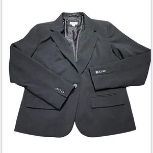 Merona SZ 14 Black  Suit Jacket
